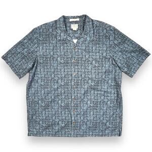 L.L. Bean Men’s Traditional Fit Button Down Shirt, Blue, Size XL-Tall